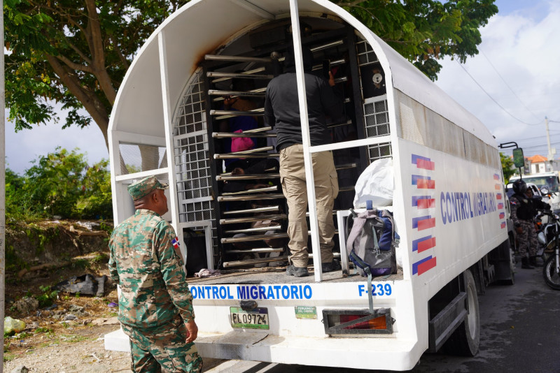 Efectivos de la Policía Nacional durante un operativo