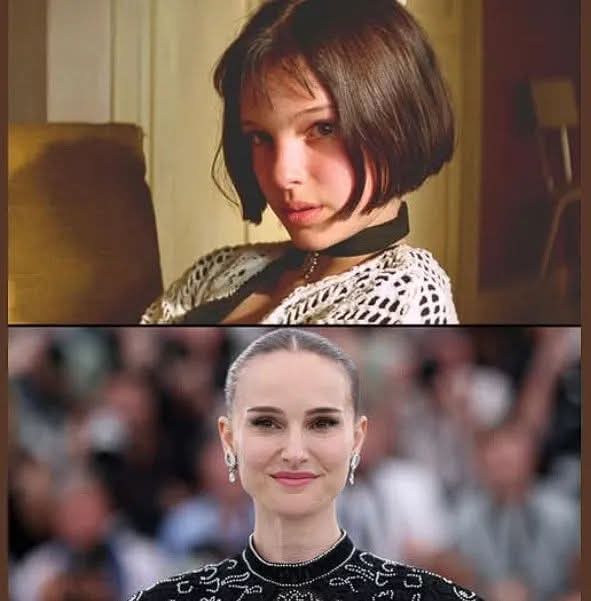 Natalie Portman en un evento público años después de rechazar una oferta de modelaje cuando era niña.
