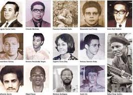 Víctimas de Los años del miedo.